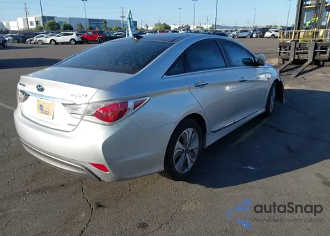 2013 Hyundai Sonata Hybrid Limited from USA, damaged, VIN KMHEC4A43DA071968